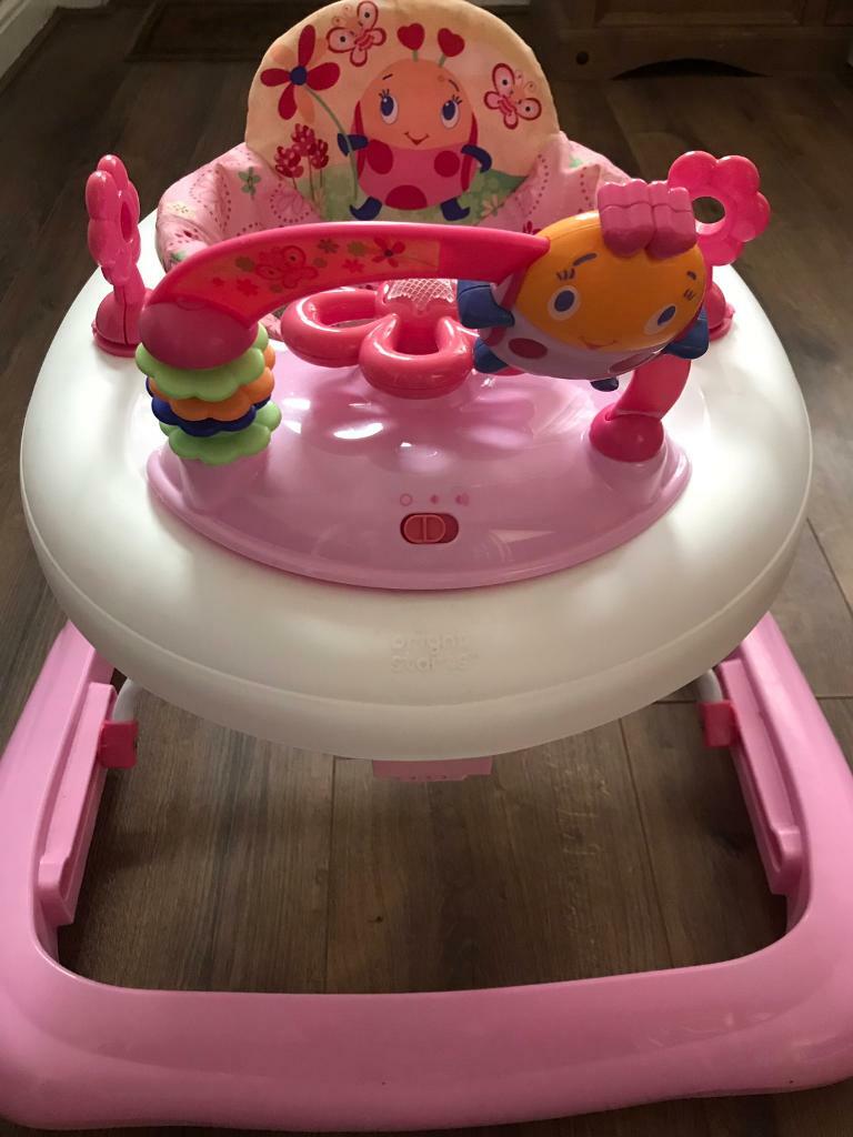 baby girl walkers on sale